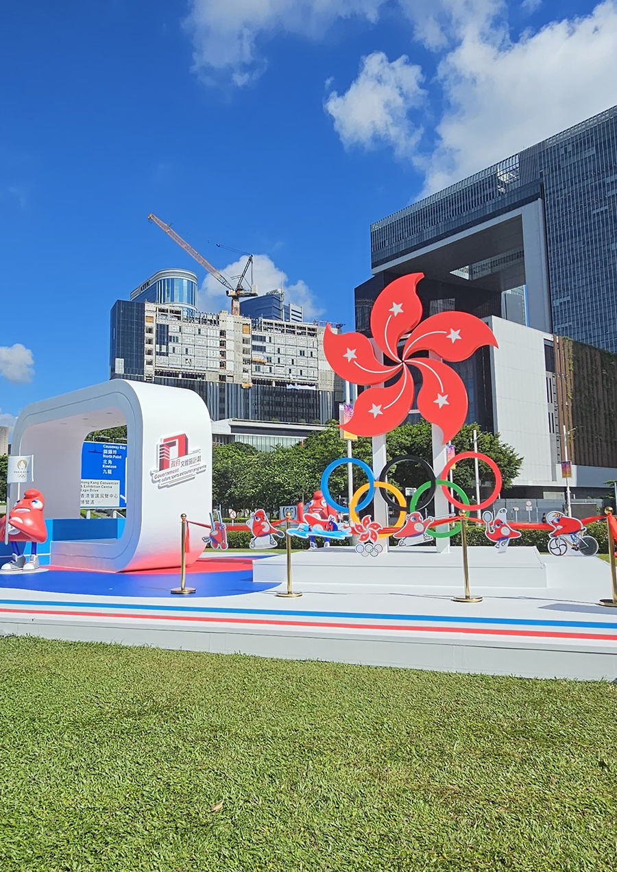 Launch of Mega Installation for Paris Olympics