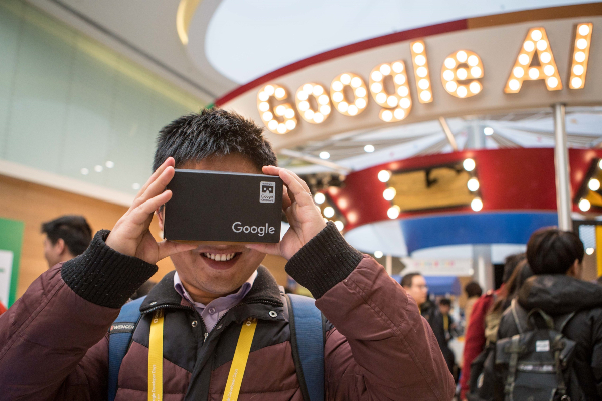 Google-Developer-Day-creative-event-contracting-venue-decoration-booth