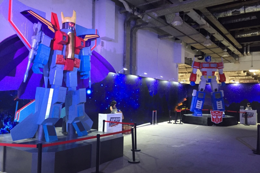 孩之宝-变形金刚-展览会-体验馆-大会承建商-上海-中国